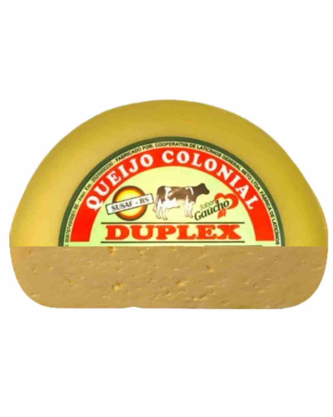 Queijo Colonial Meia Lua Duplex 600g